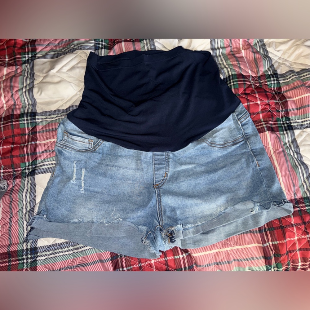 Maternity Jean shorts